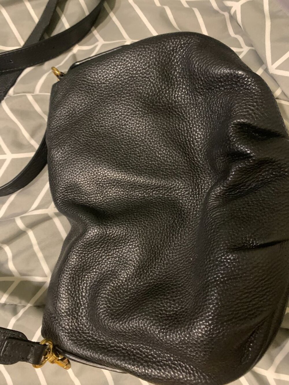 Marc by Marc Jacobs Classic Q Natasha Crossbody Bag Black Leather - Picture 4 of 15